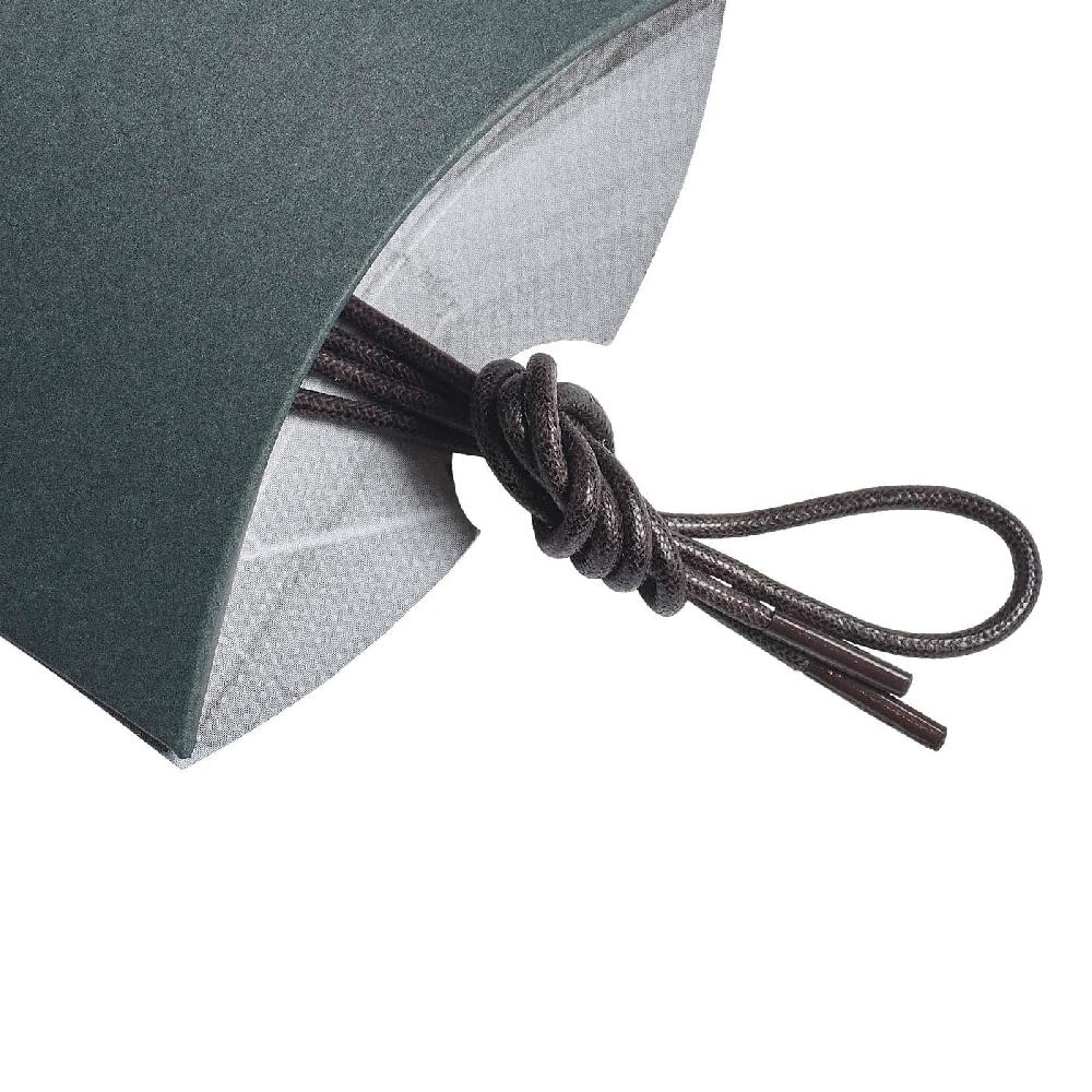 crockett & jones Dark Brown Wax Laces - 60cm