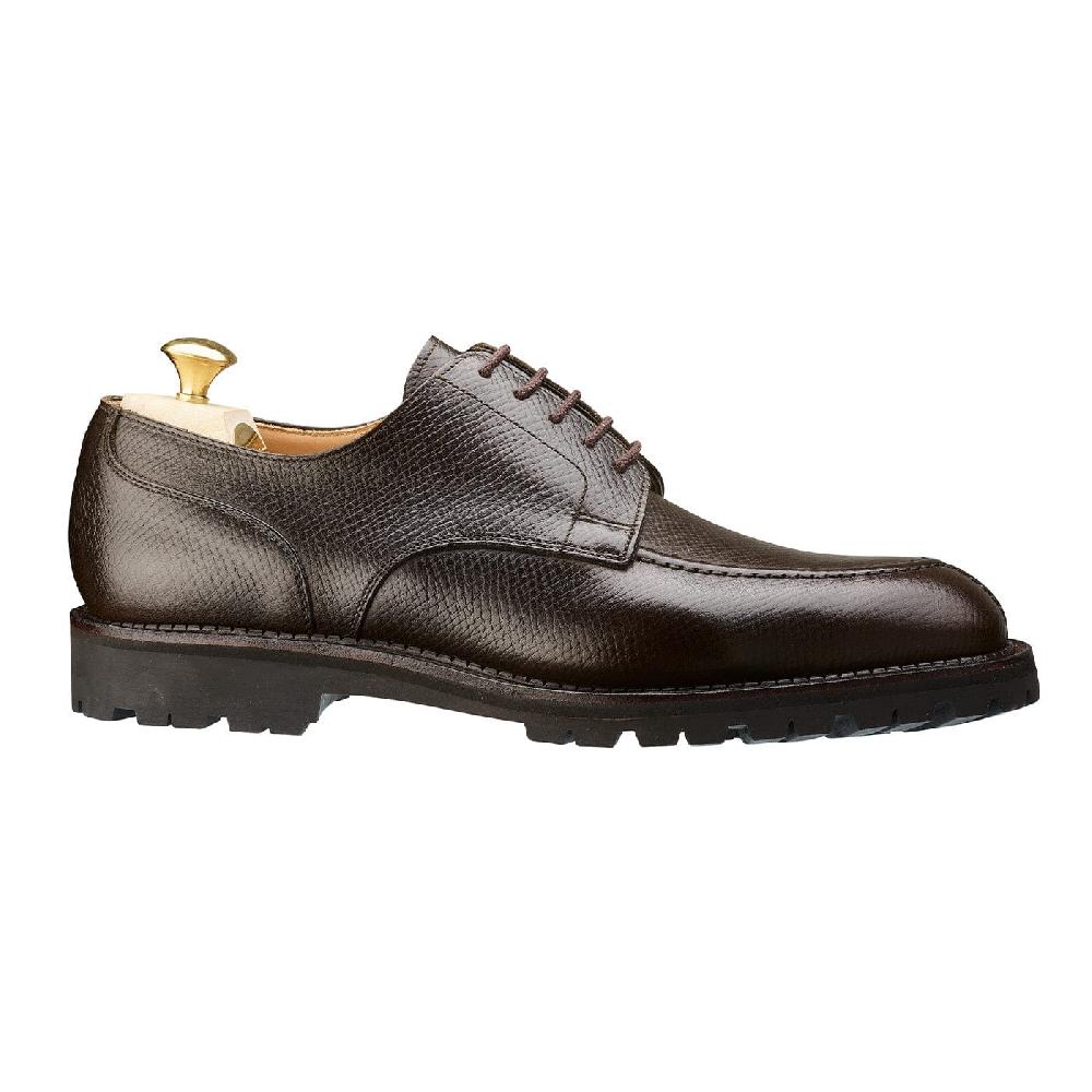 Crockett & Jones Denver Dark Brown Hatch Grain