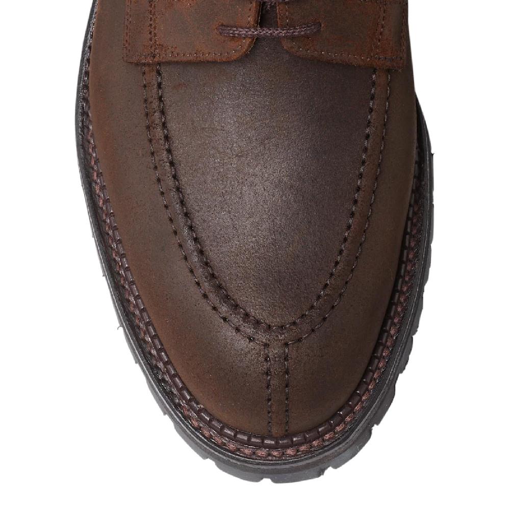 Crockett & Jones Denver Dark Brown Rough-Out Suede