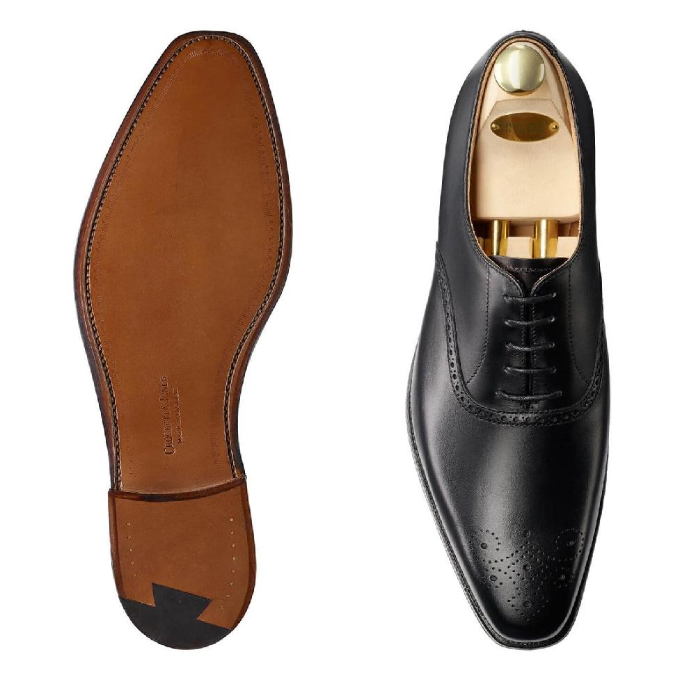 Crockett & Jones Edgware Black Calf