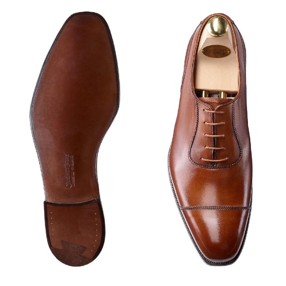Crockett & Jones Egerton Tan Antique Calf