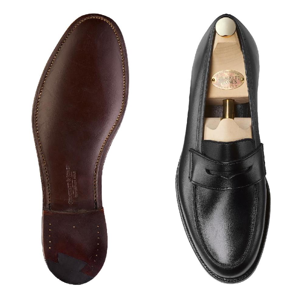 Crockett & Jones Elise Black Calf