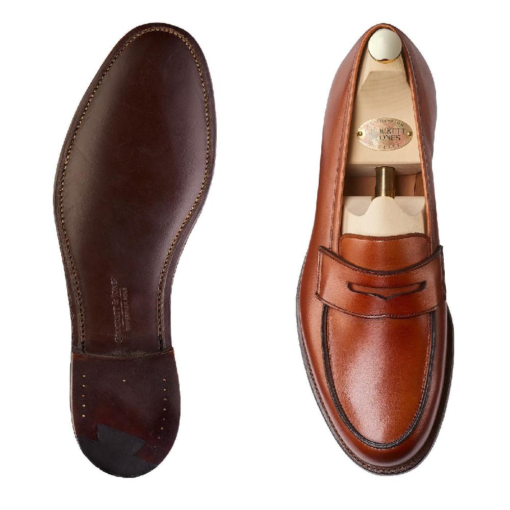 Crockett & Jones Elise Chestnut Burnished Calf