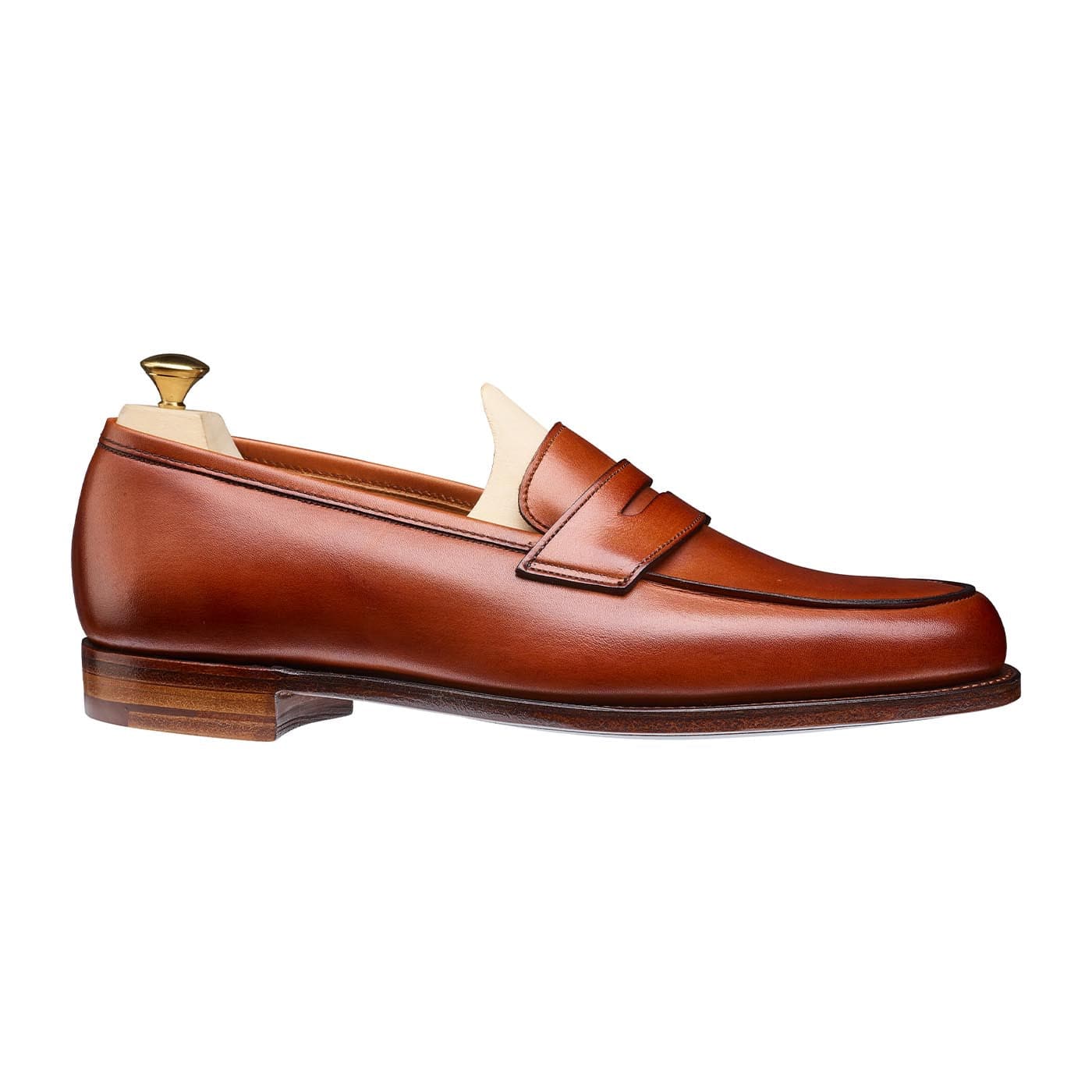 Crockett & Jones Elise Chestnut Burnished Calf