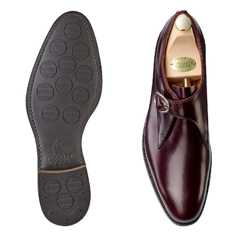 Crockett & Jones Emily Burgundy Cavalry Calf