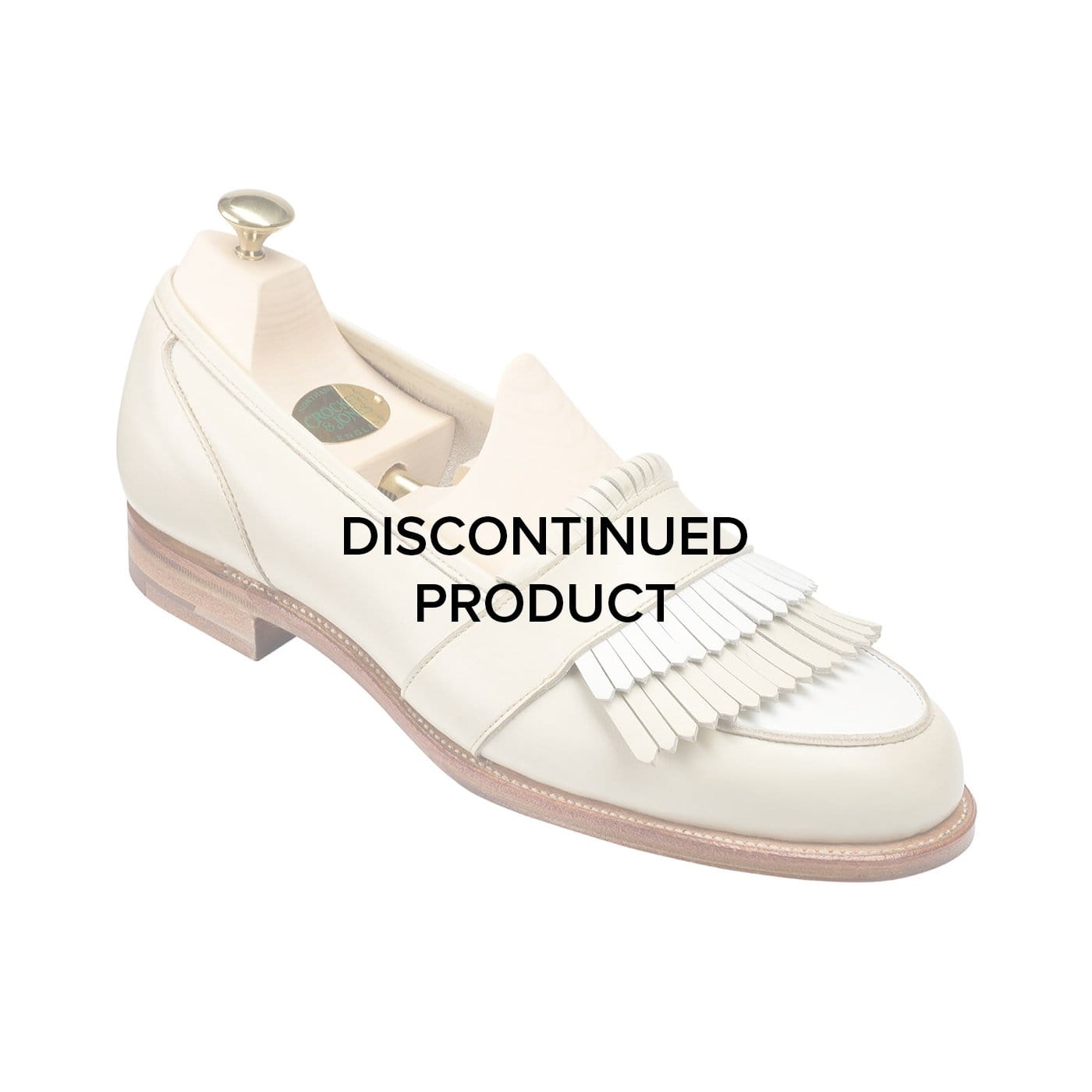 crockett & jones Emma Ivory & White Calf