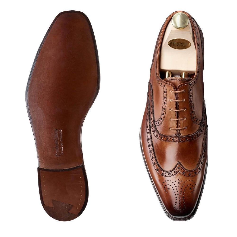 Crockett & Jones Fairford Tan Antique Calf