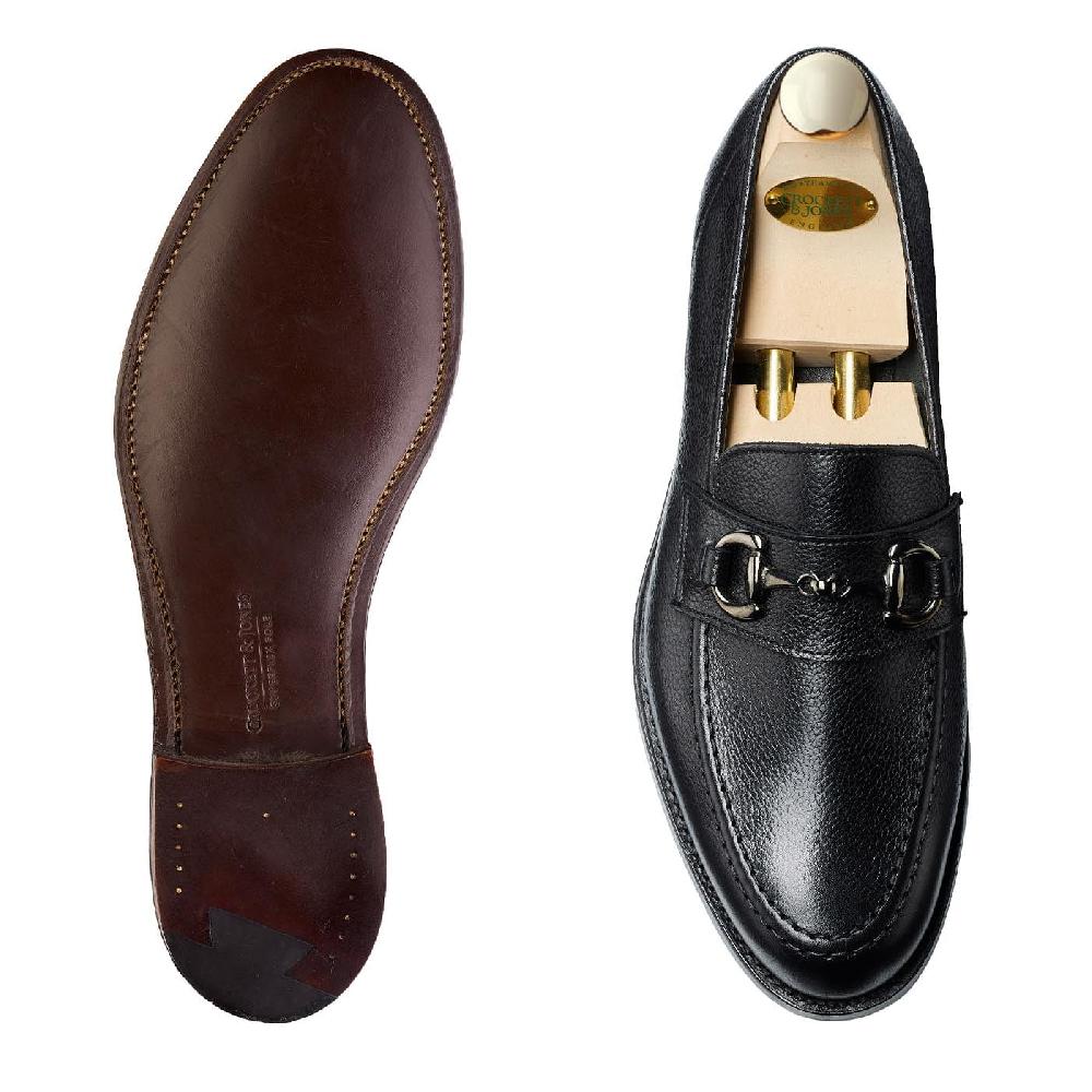 Crockett & Jones Finchley 2 Black Pebble Grain