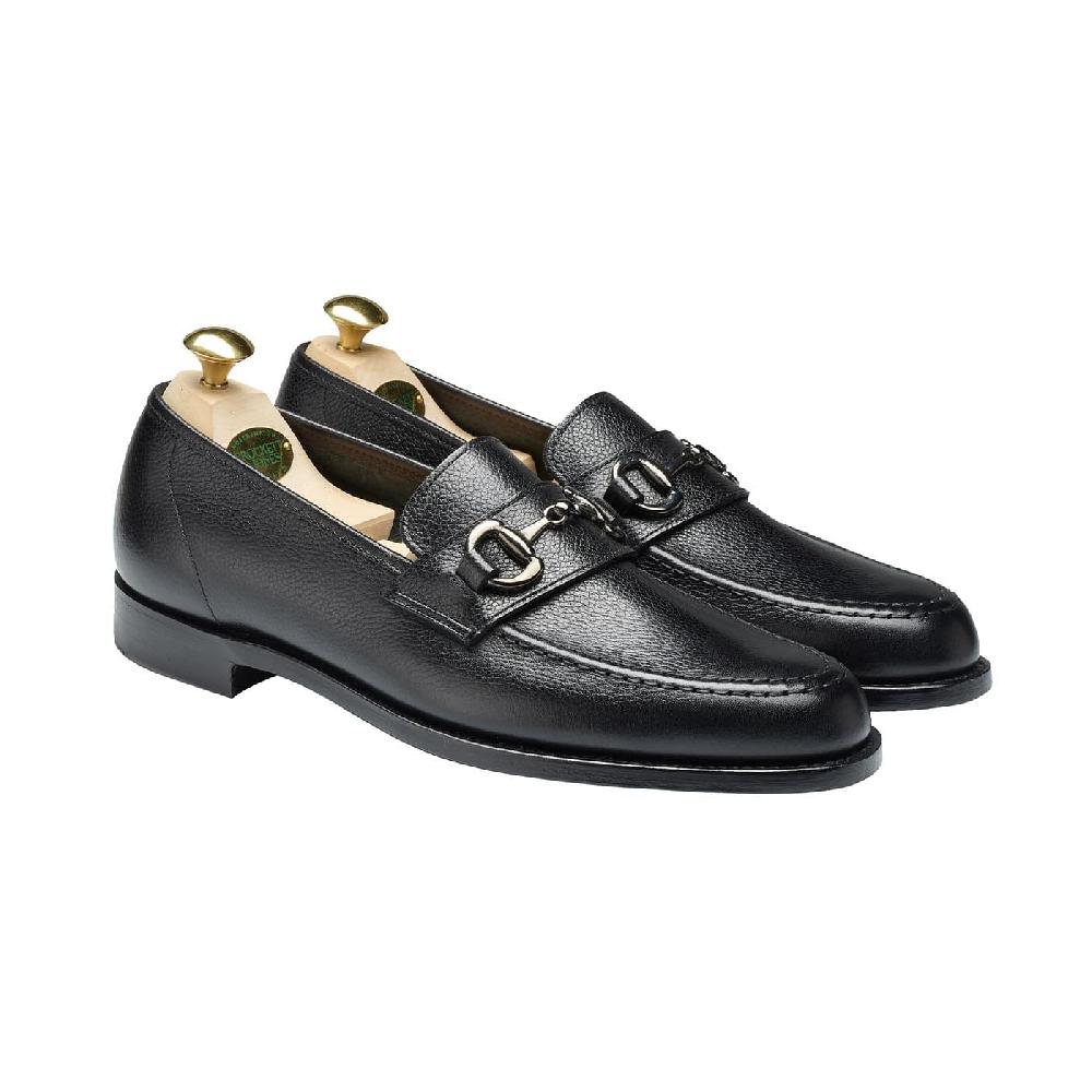 crockett & jones Finchley 2 Black Pebble Grain