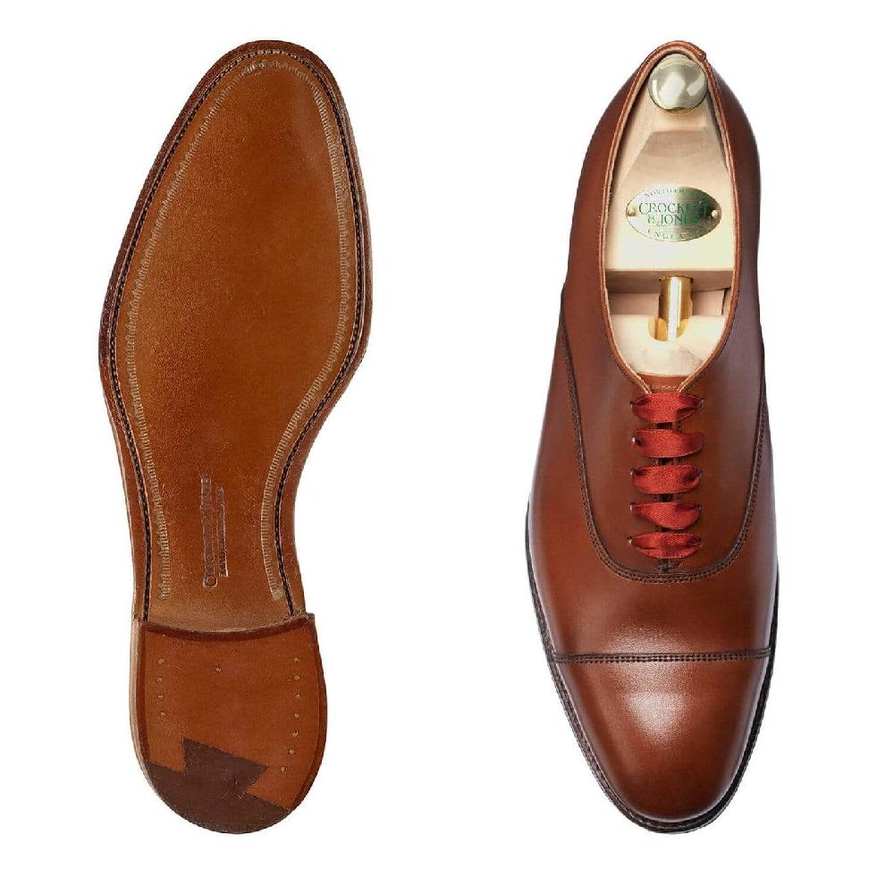 Crockett & Jones Florence Beechnut Burnished Calf