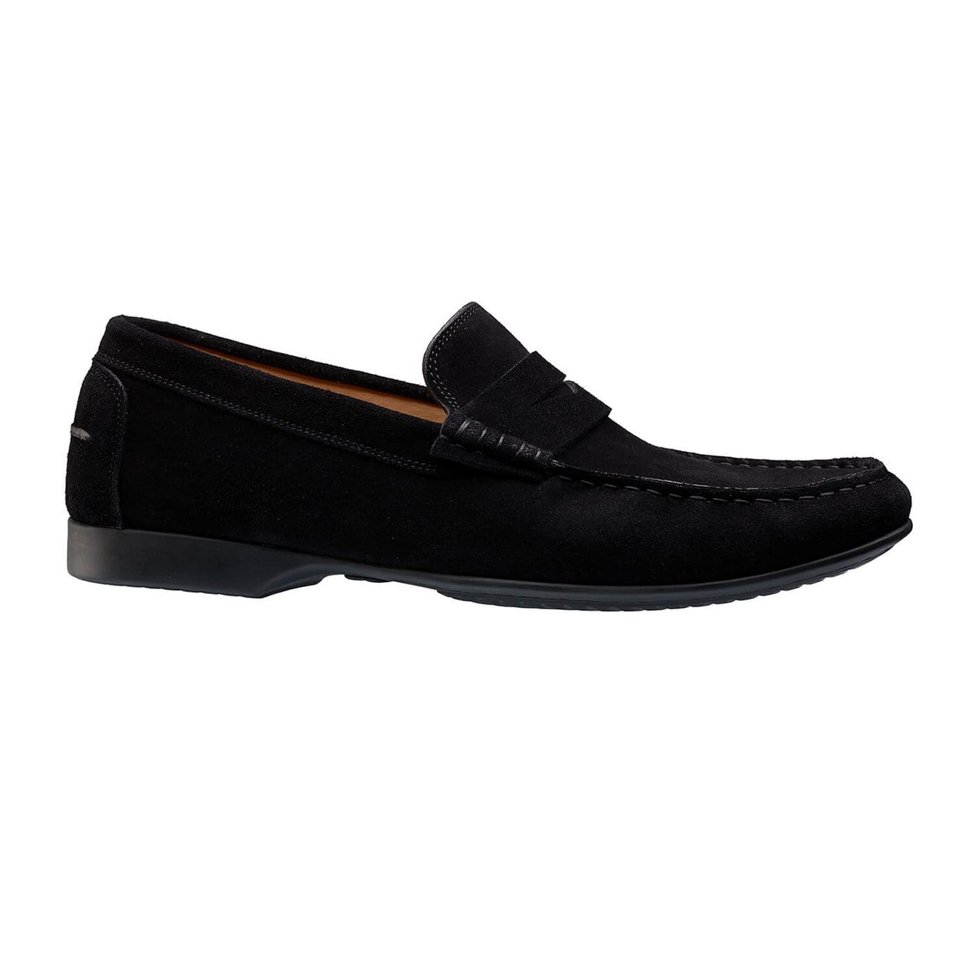 Crockett & Jones Genoa Black Calf Suede