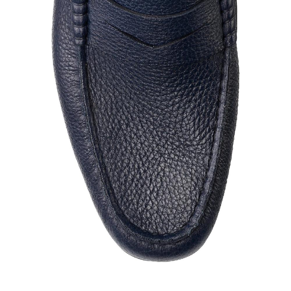 Crockett & Jones Genoa Navy Grain