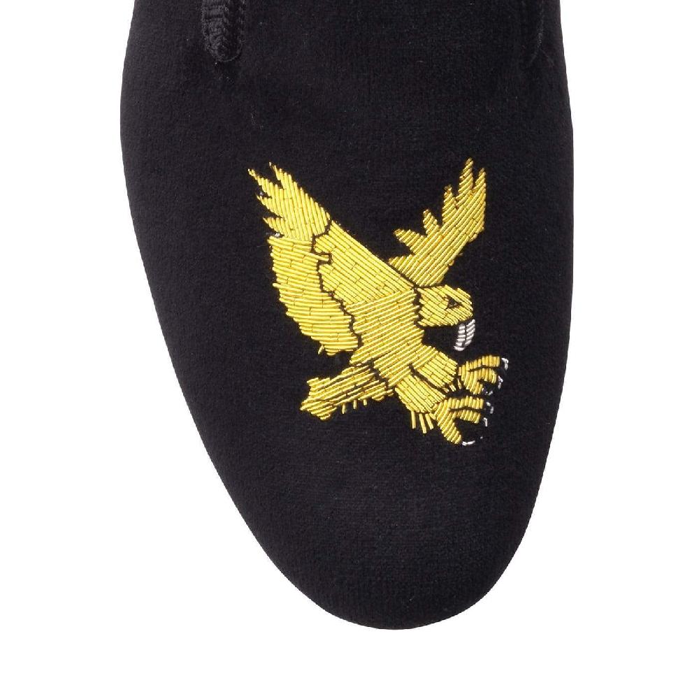 Crockett & Jones Golden Eagle Black Velvet