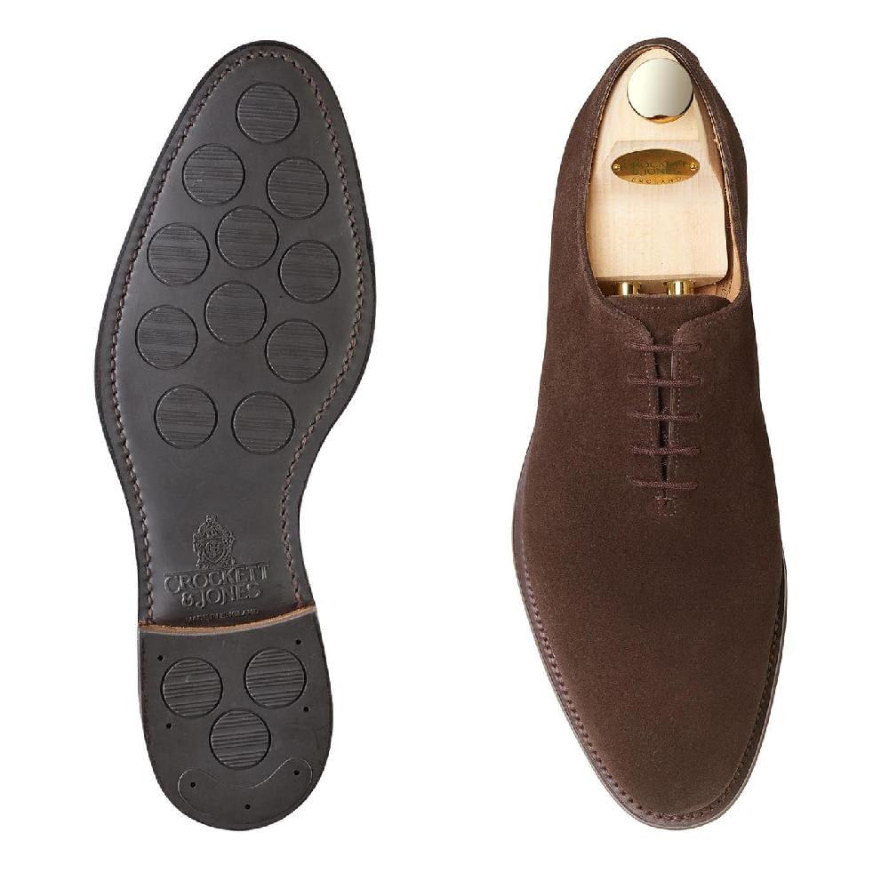 Crockett & Jones Goodwood Dark Oak Suede