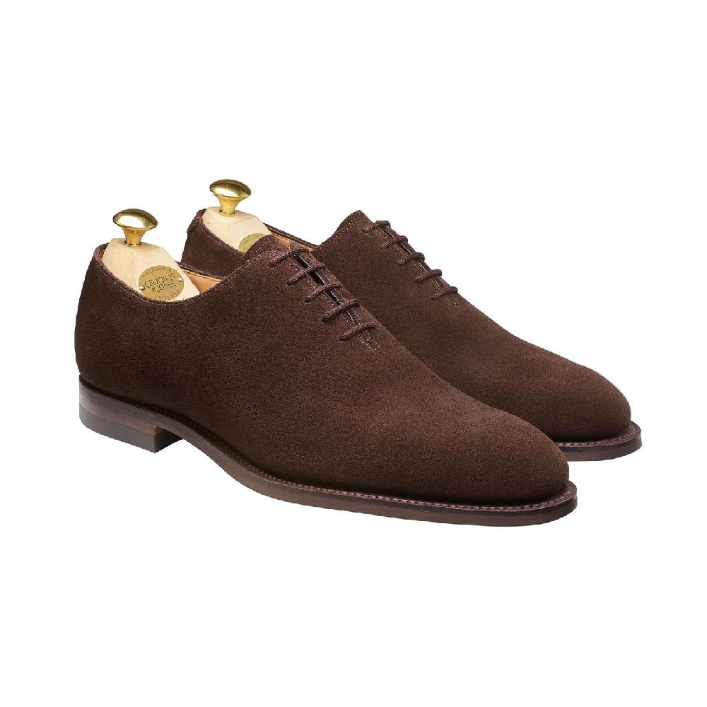 crockett & jones Goodwood Dark Oak Suede