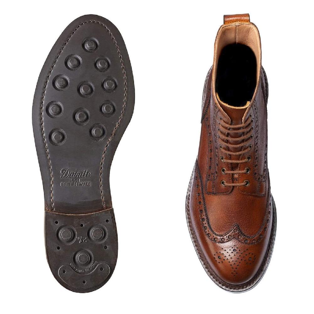 Crockett & Jones Grace Tan Scotch Grain