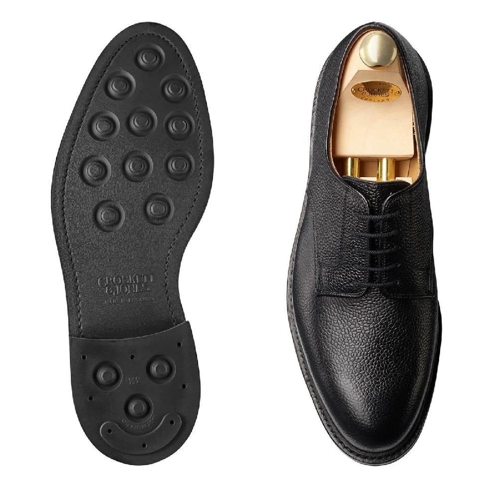 Crockett & Jones Grasmere Black Scotch Grain