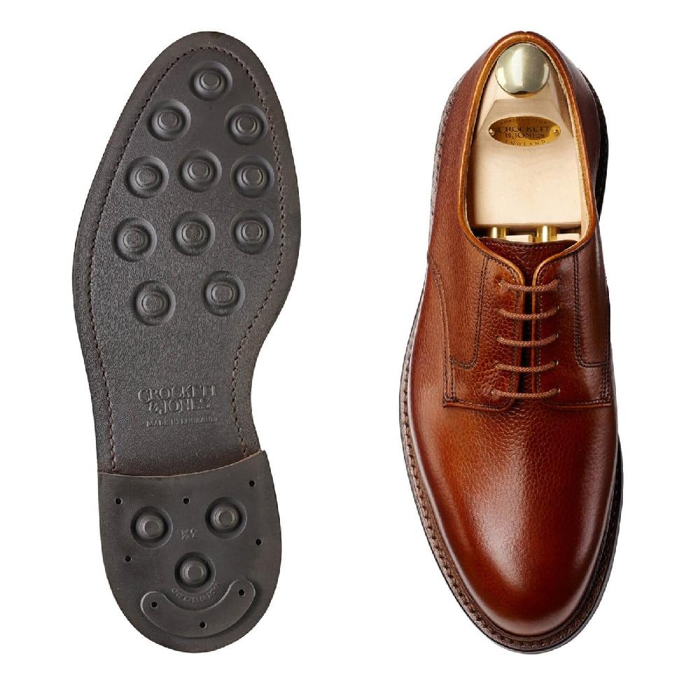 Crockett & Jones Grasmere Tan Scotch Grain