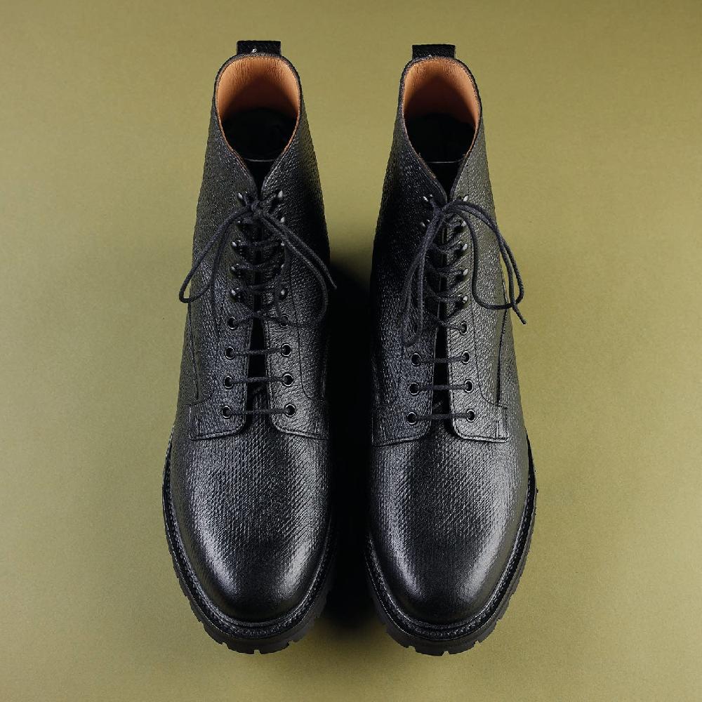 Crockett & Jones Grizedale Black Russian Grain