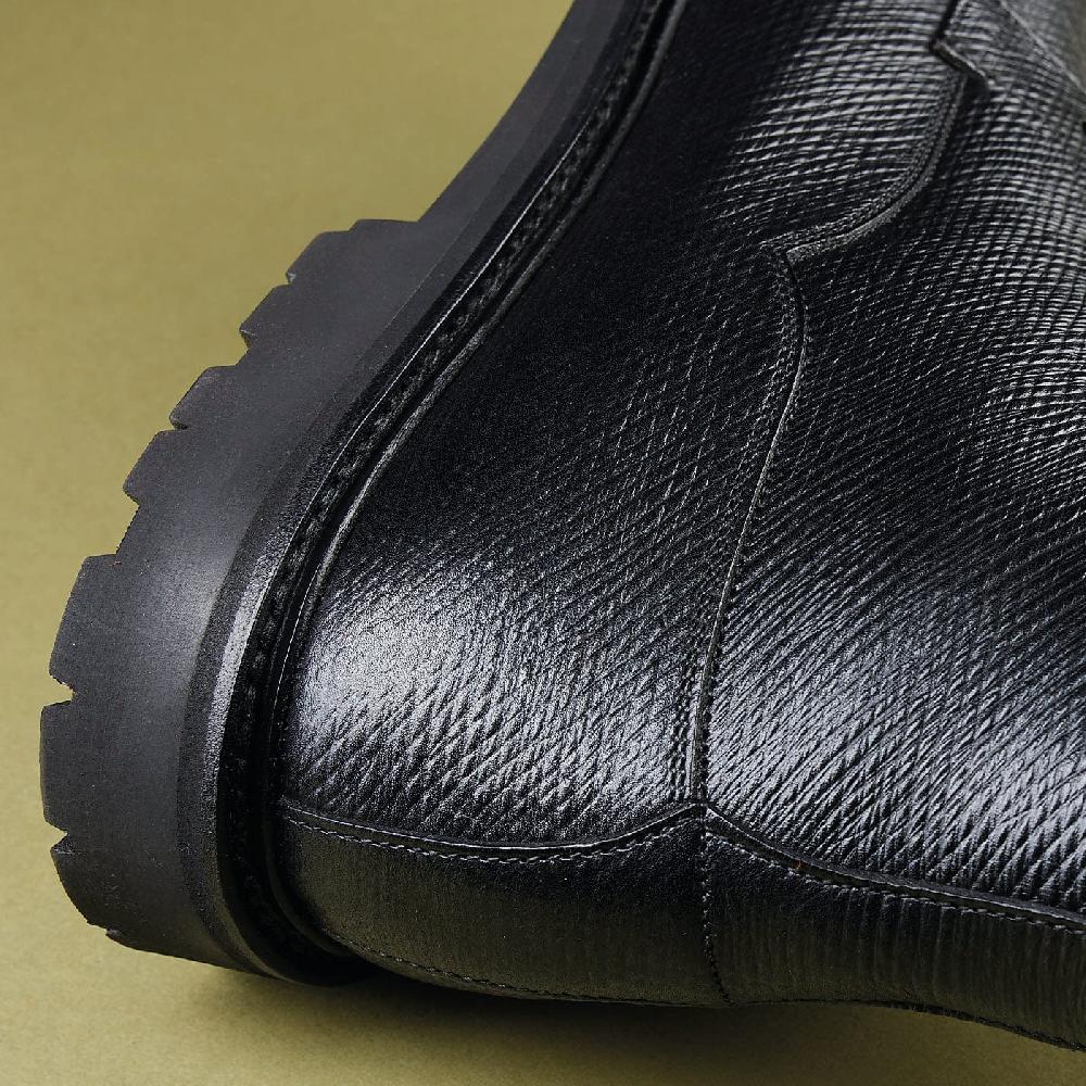 Crockett & Jones Grizedale Black Russian Grain