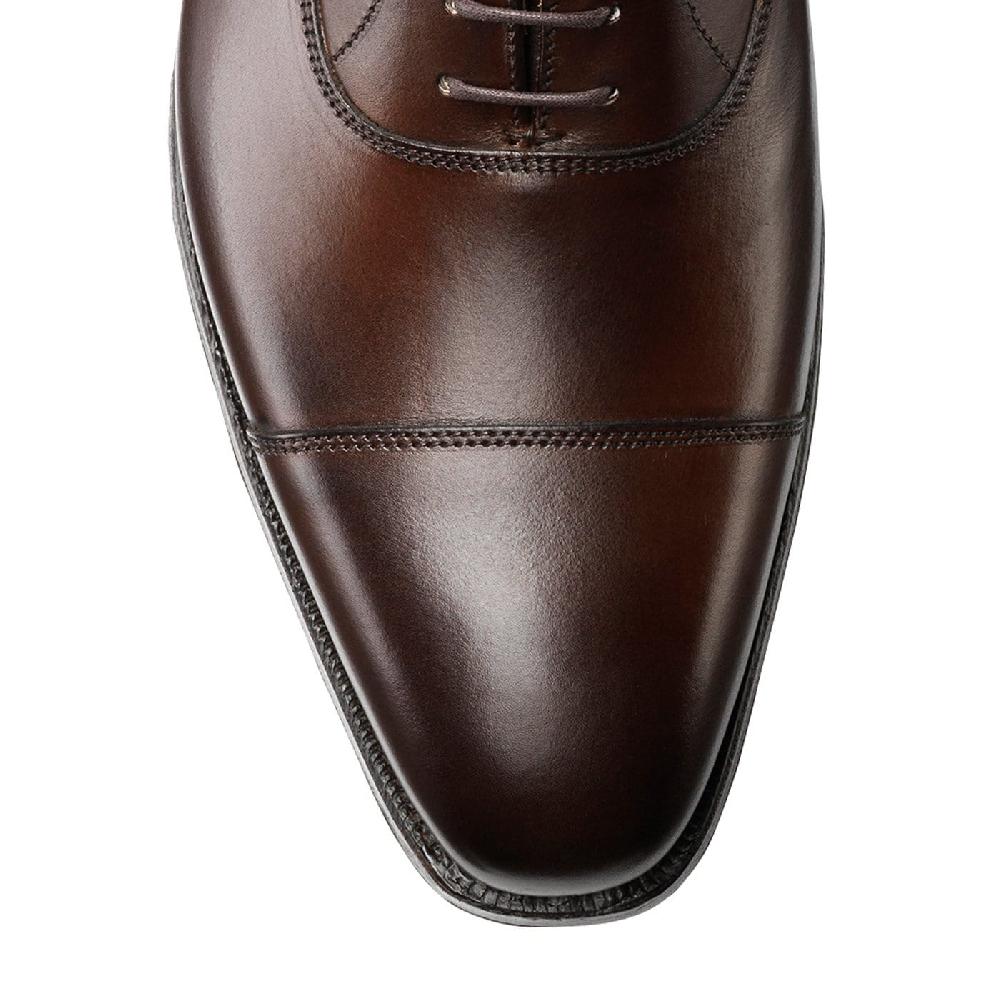 Crockett & Jones Hallam Dark Brown Burnished Calf