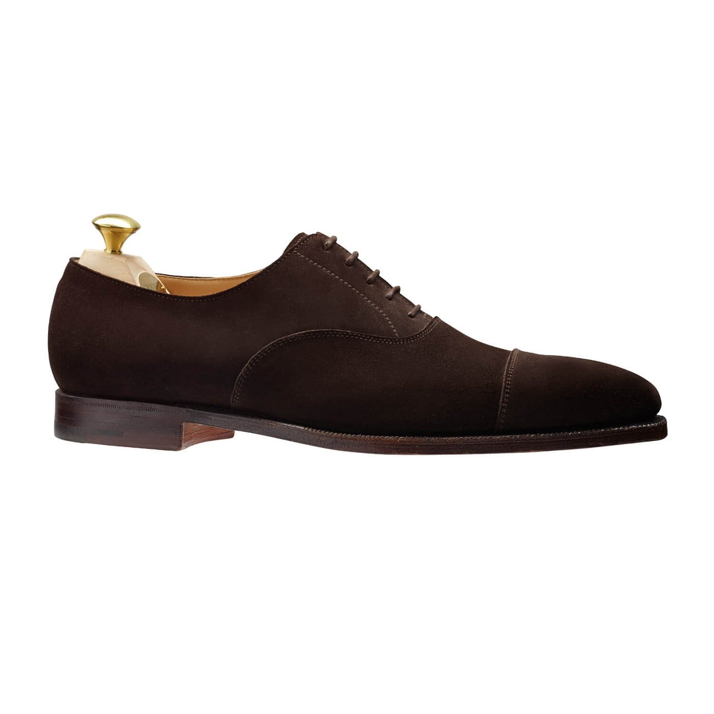 Crockett & Jones Hallam Espresso Calf Suede