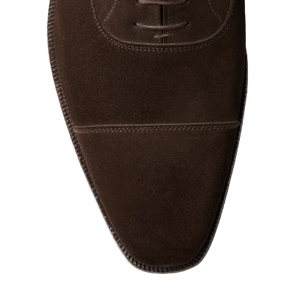 Crockett & Jones Hallam Espresso Calf Suede