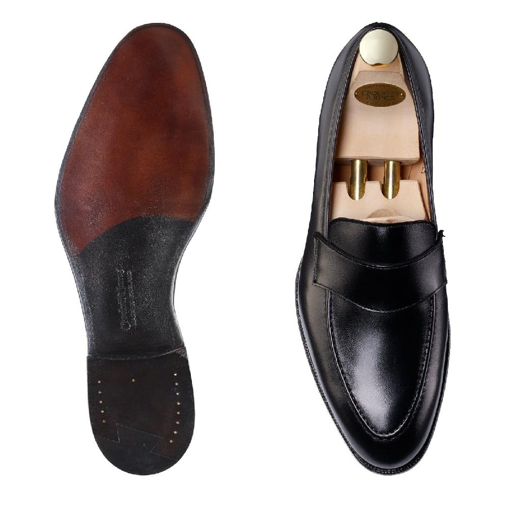 Crockett & Jones Harcourt Black Calf