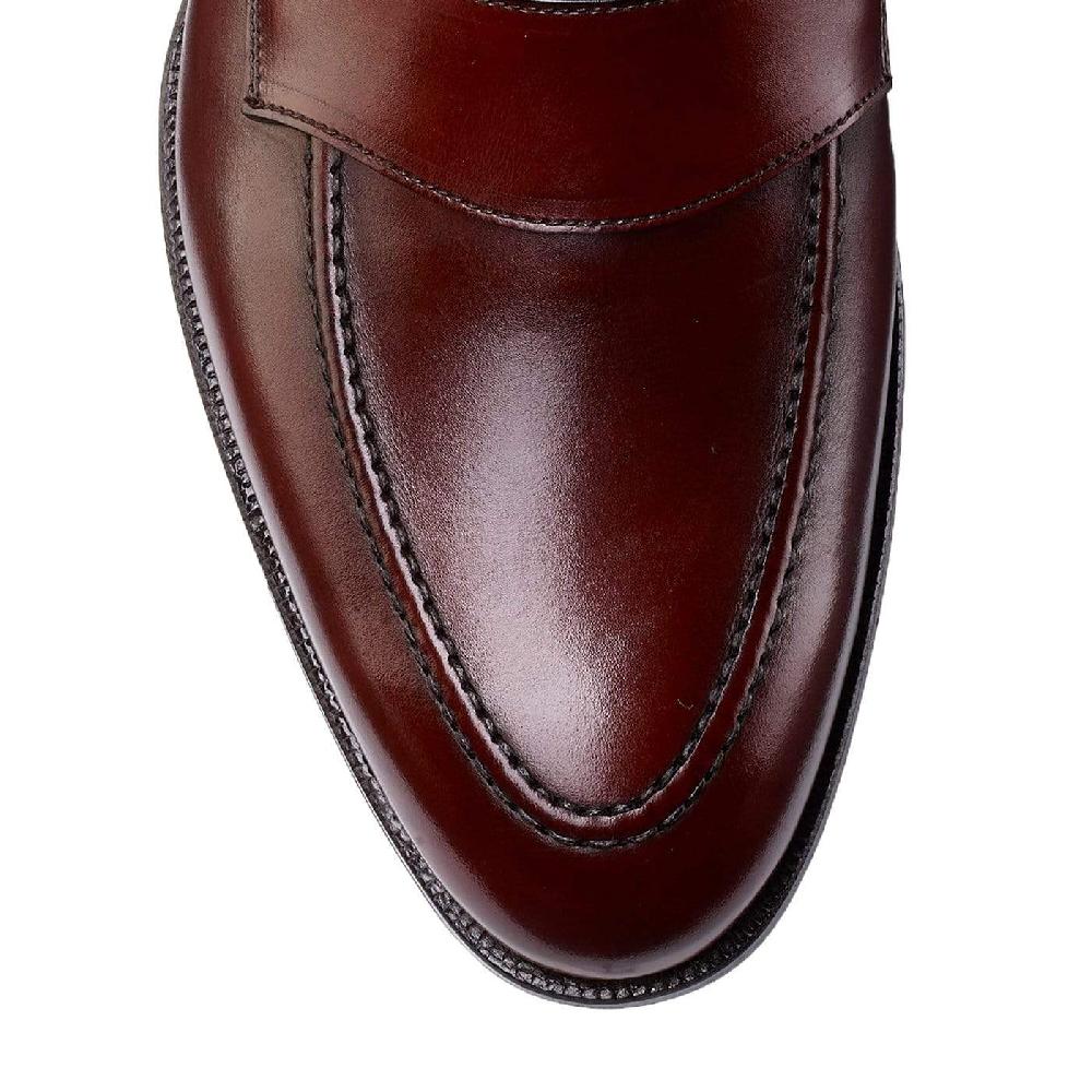 Crockett & Jones Harcourt Chestnut Antique Calf