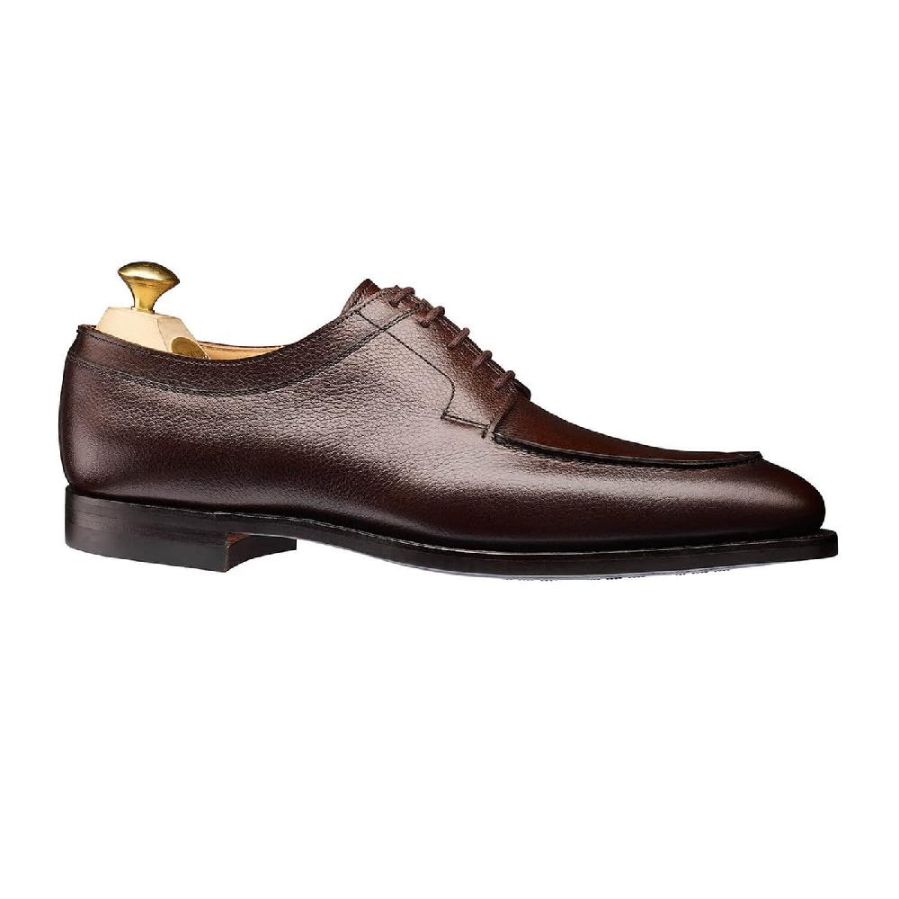 Crockett & Jones Hardwick Dark Brown Pebble Grain