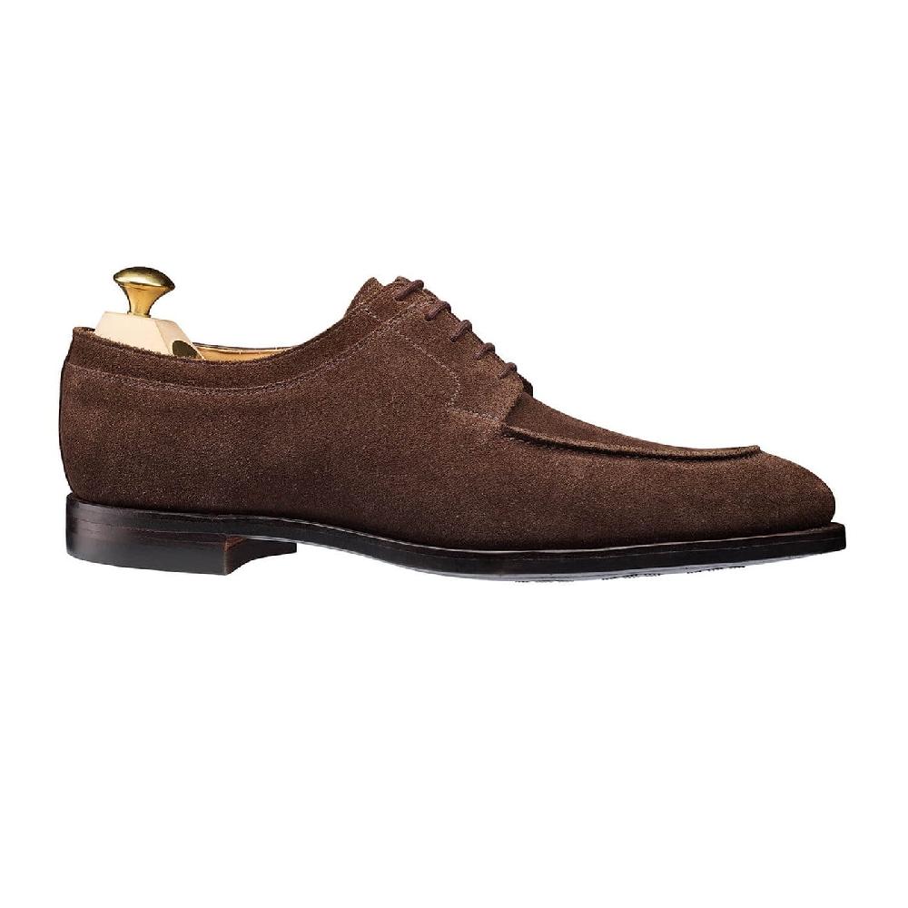 Crockett & Jones Hardwick Dark Brown Suede
