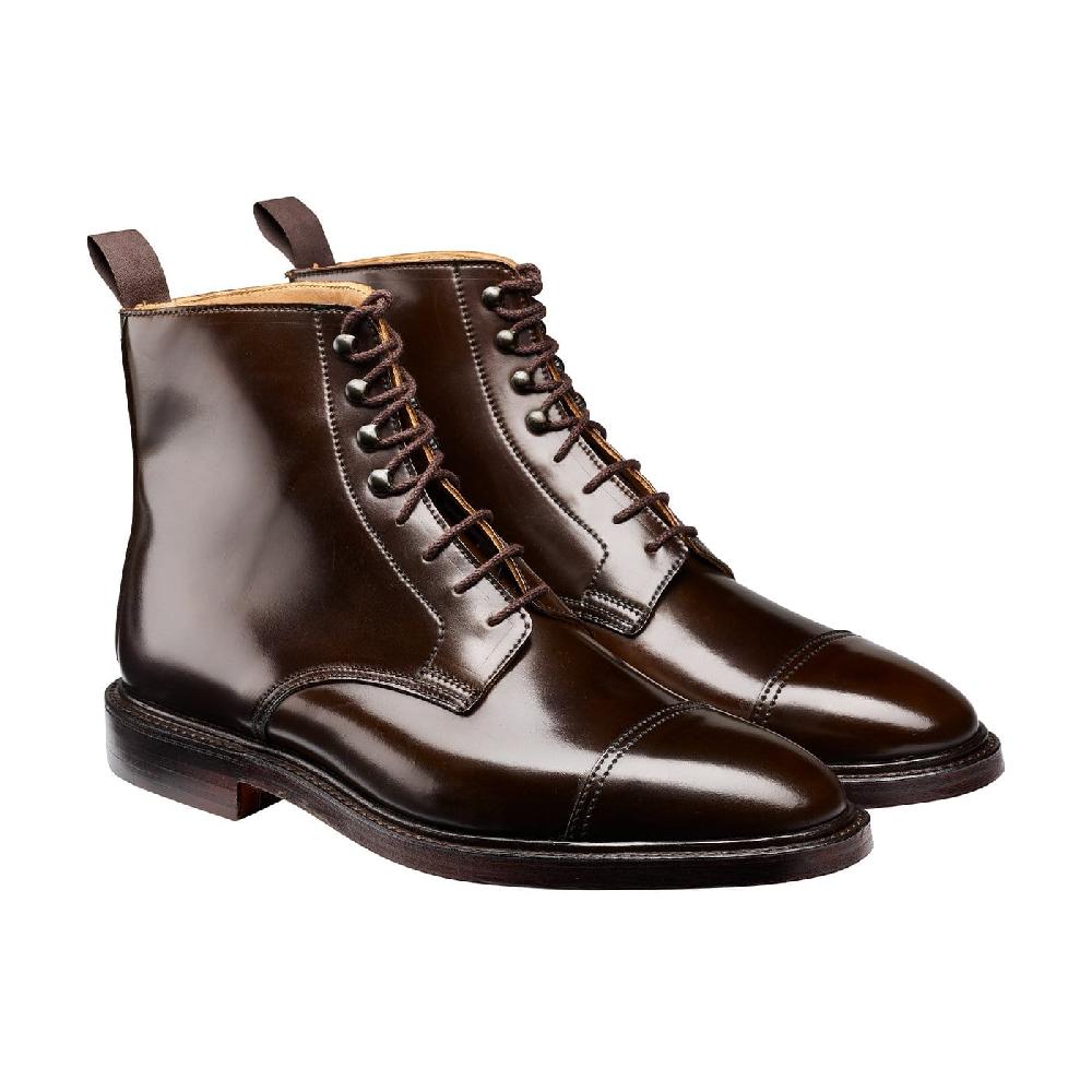 crockett & jones Harlech Dark Brown Cordovan