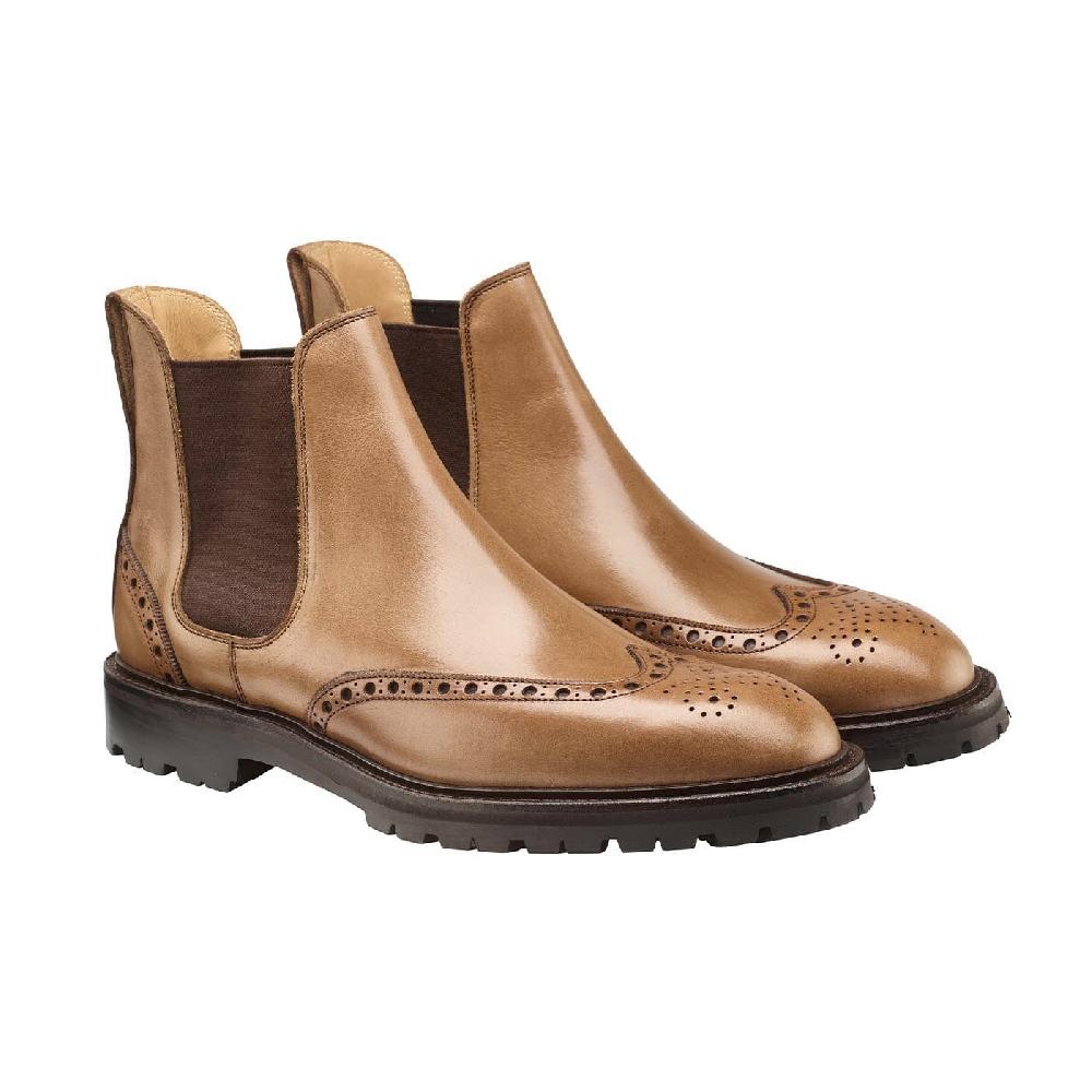 crockett & jones Harris Sand Hurricane Hide