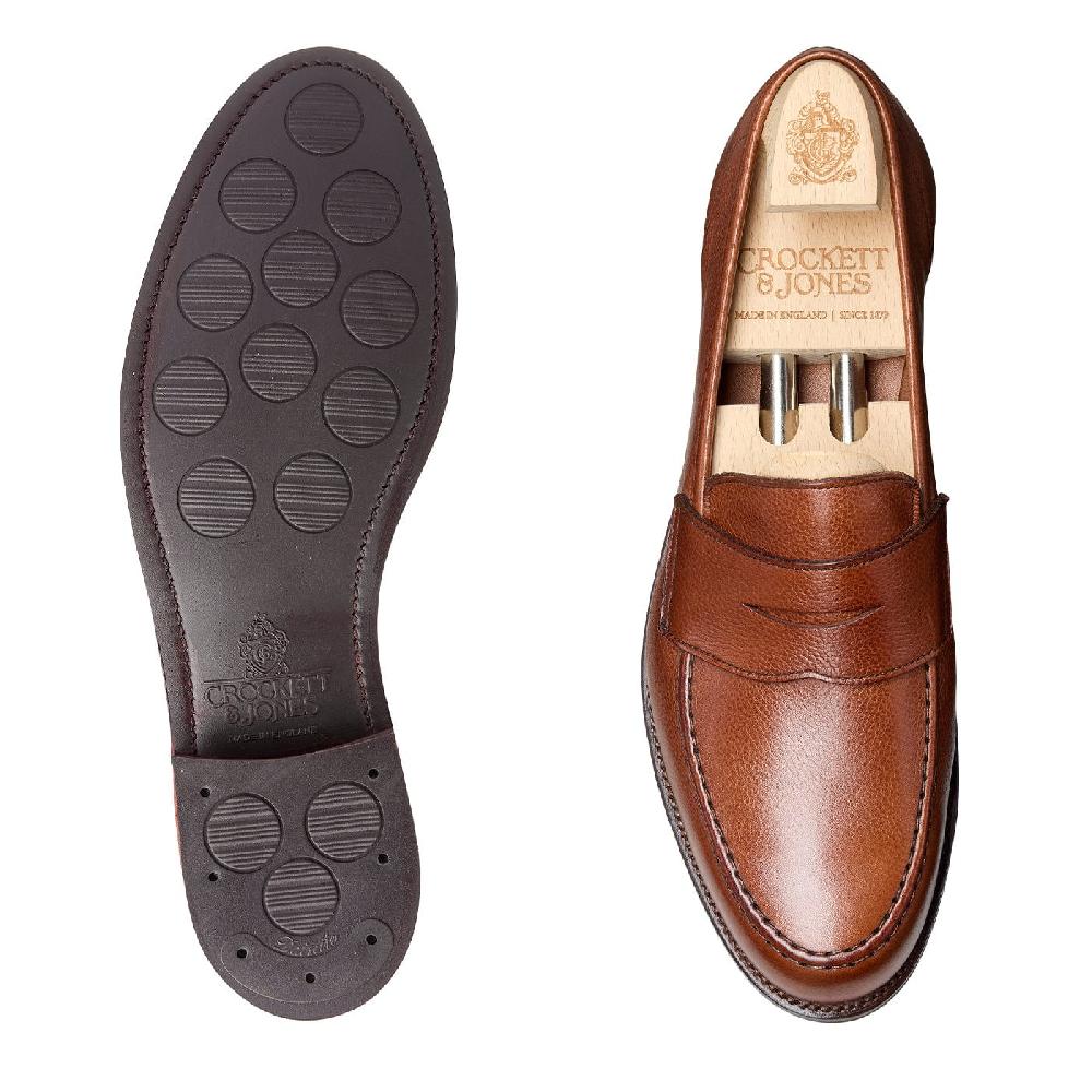 Crockett & Jones Harvard 2 Chestnut Soft Grain