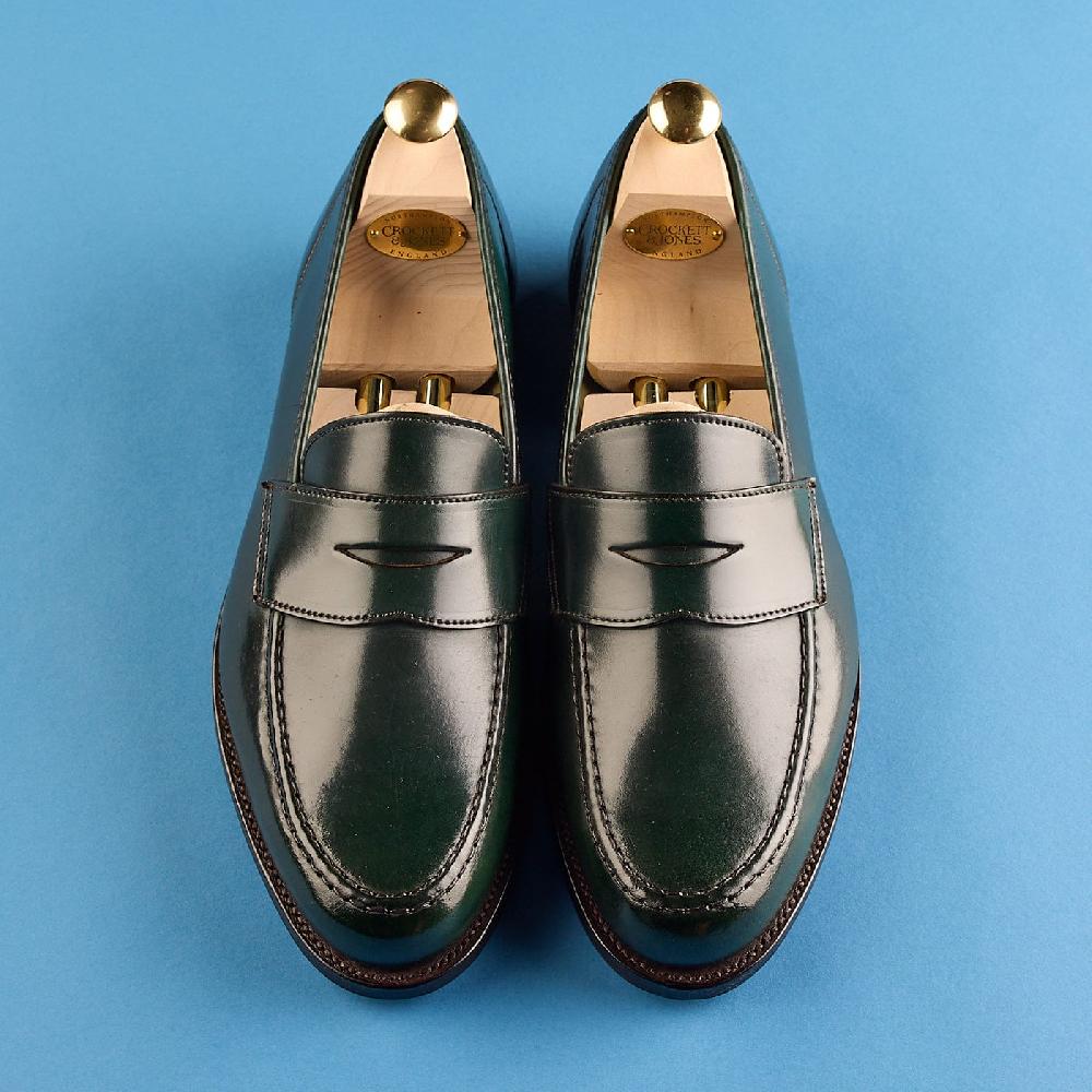 Crockett & Jones Harvard 2 Green Cordovan