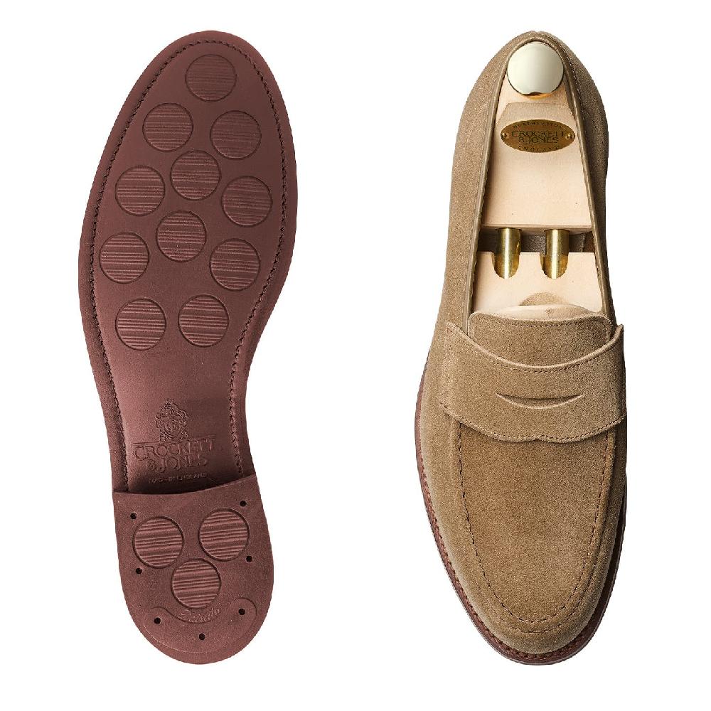 Crockett & Jones Harvard 2 Khaki Suede