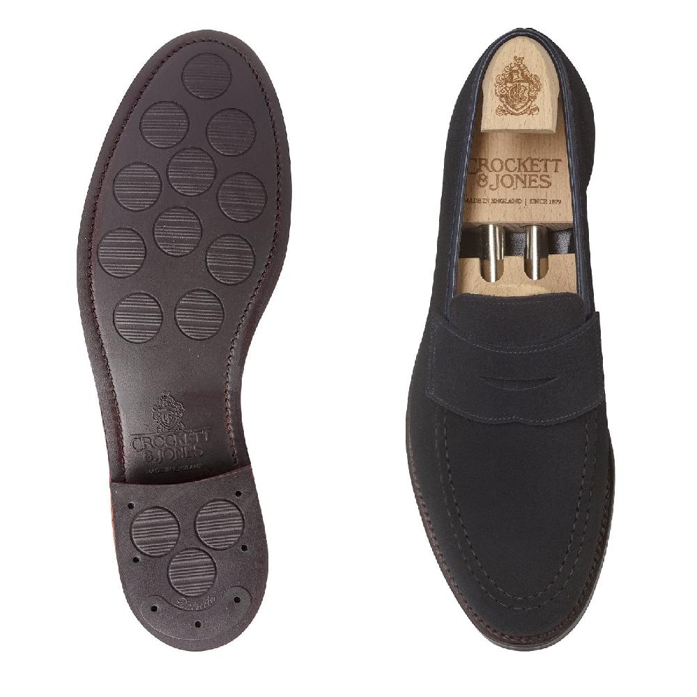 Crockett & Jones Harvard 2 Navy Suede