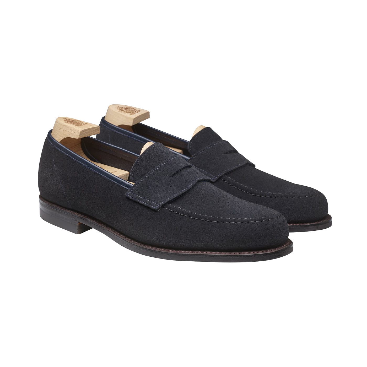 crockett & jones Harvard 2 Navy Suede