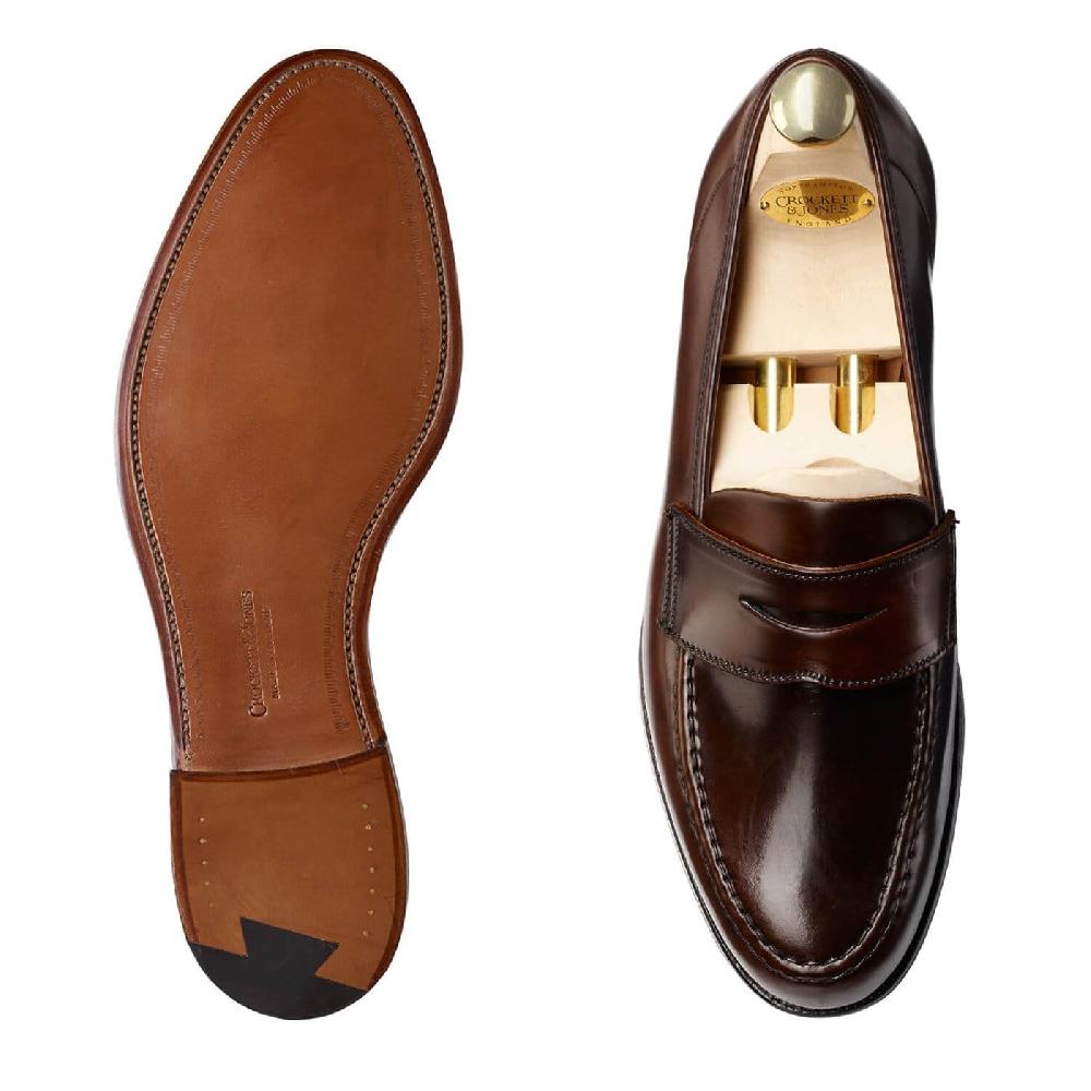 Crockett & Jones Harvard Dark Brown Cordovan