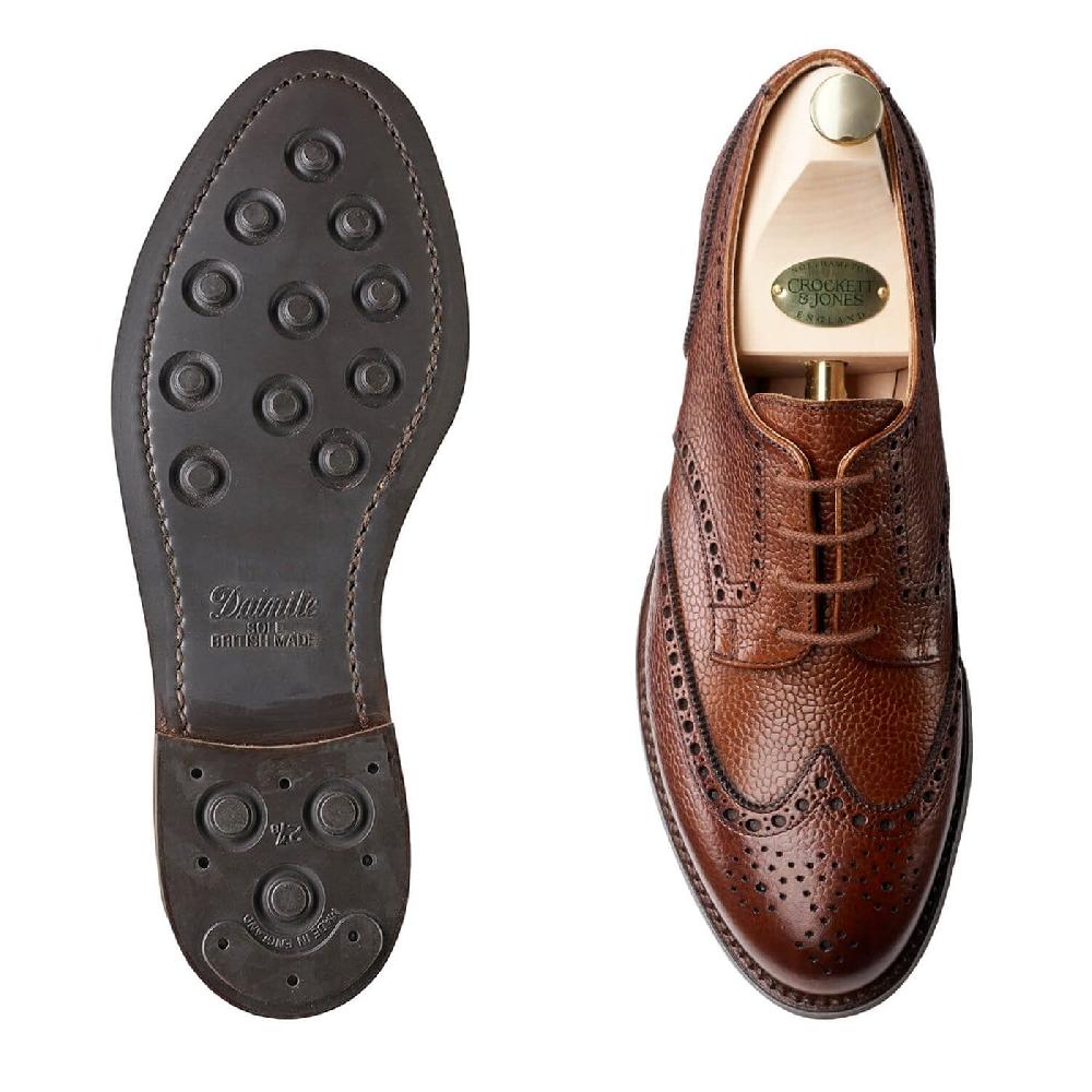 Crockett & Jones Hattie Tan Scotch Grain