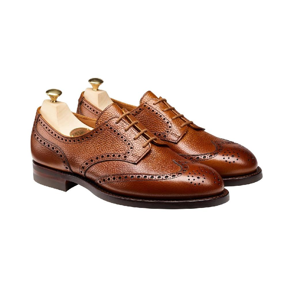 crockett & jones Hattie Tan Scotch Grain