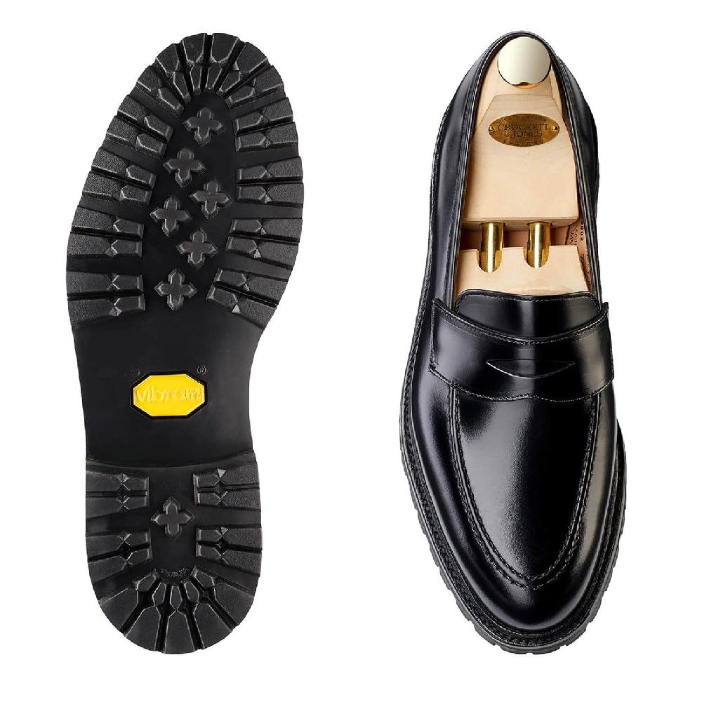 Crockett & Jones Henley 3 Black Cavalry Calf
