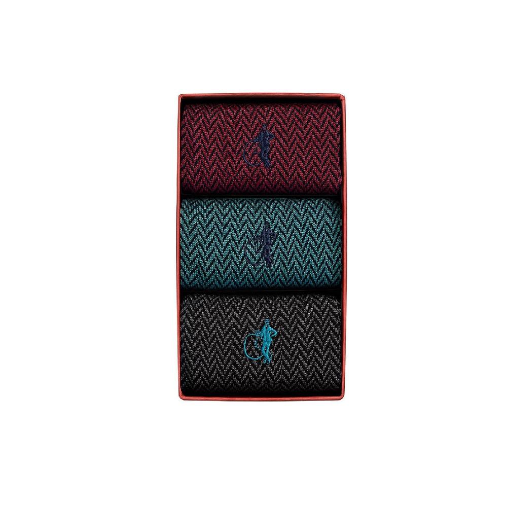 crockett & jones Herringbone Socks Mixed