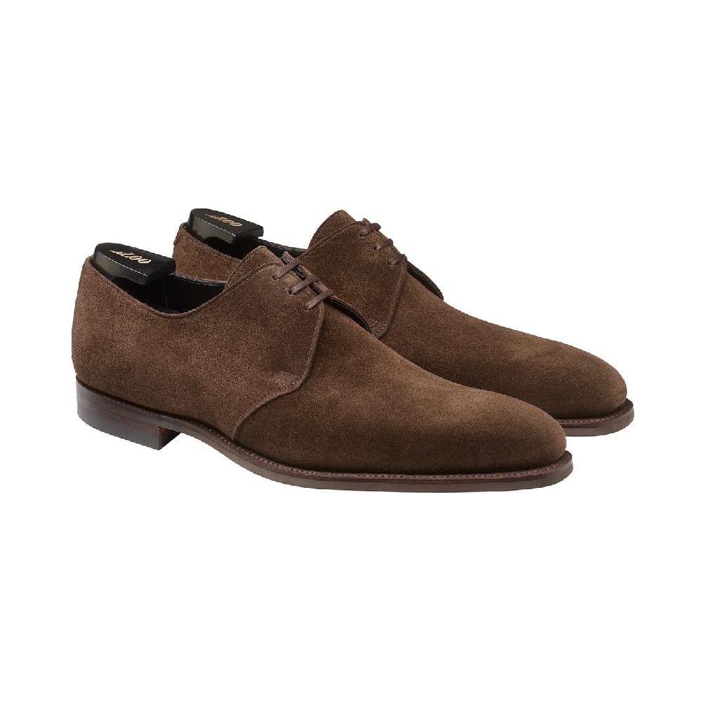 crockett & jones Highbury 2 Dark Brown Calf Suede