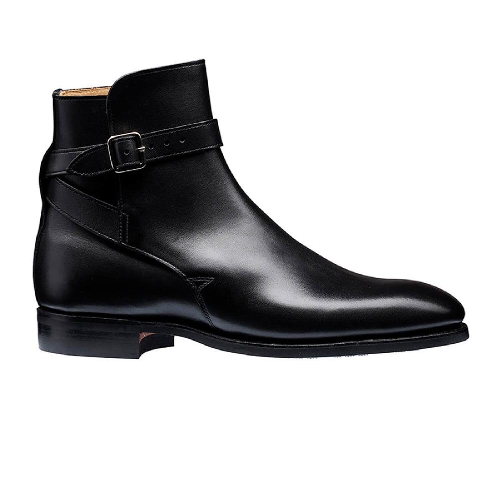 Crockett & Jones Holly Black Wax Calf