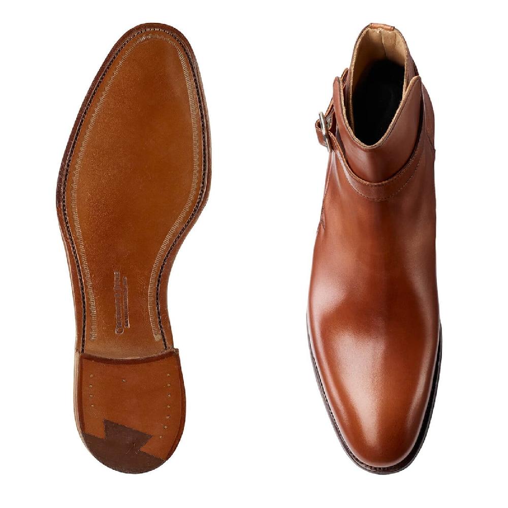 Crockett & Jones Holly Tan Burnished Calf