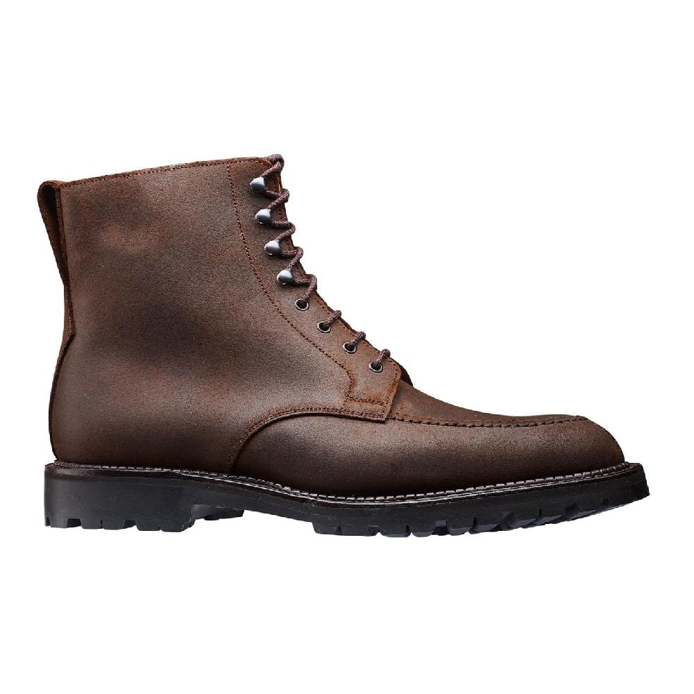 Crockett & Jones Indiana Dark Brown Rough-Out Suede