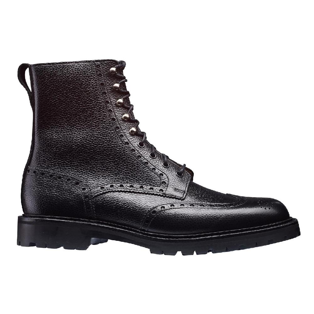 Crockett & Jones Islay Black Scotch Grain