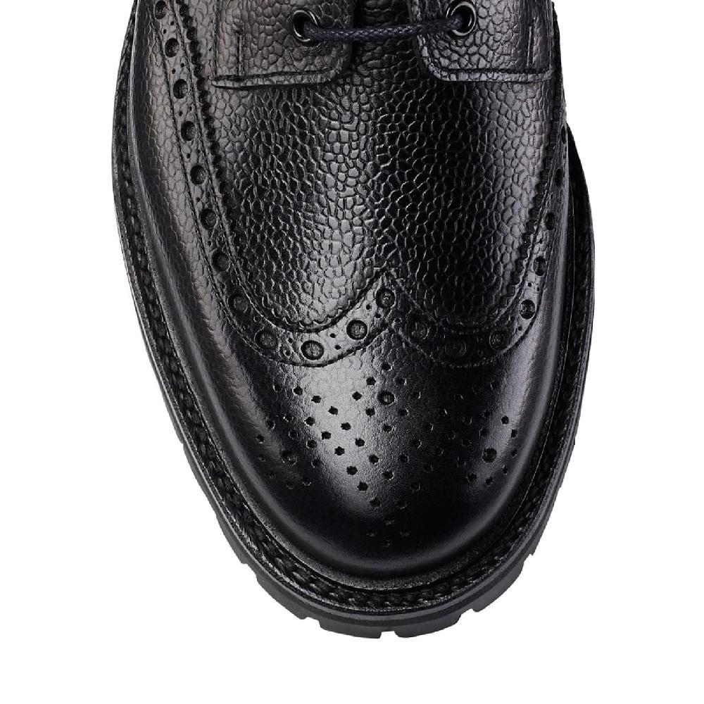 Crockett & Jones Islay Black Scotch Grain