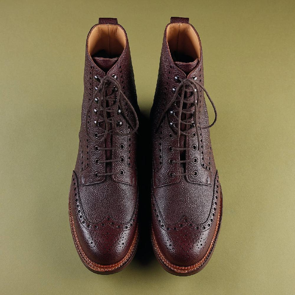 Crockett & Jones Islay Oxblood Zug Grain